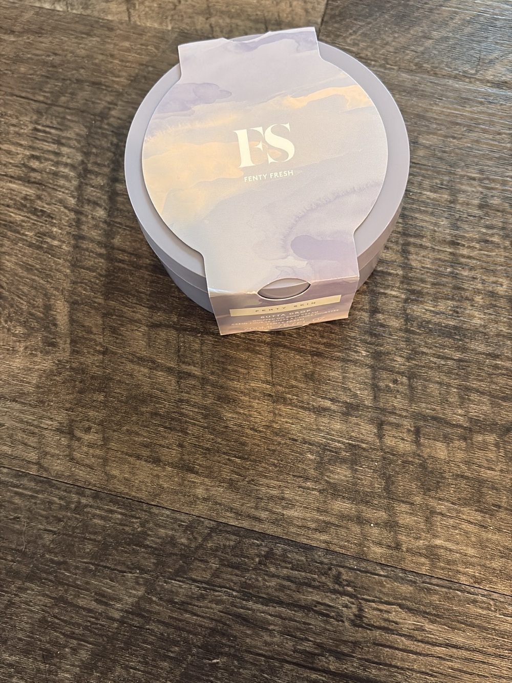 Fenty Fresh Round Lavender Box